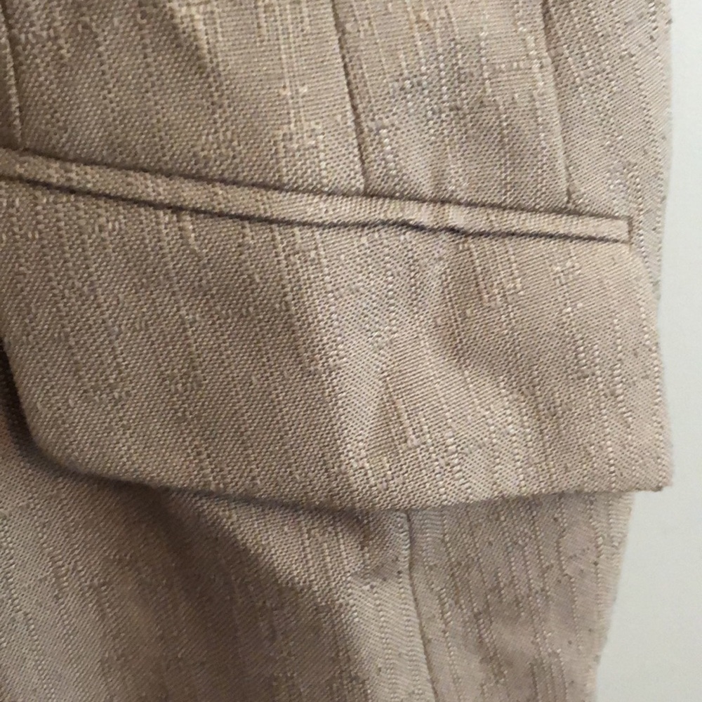 Kasper Dark Beige Double-Breasted Blazer - Picture 4 of 10